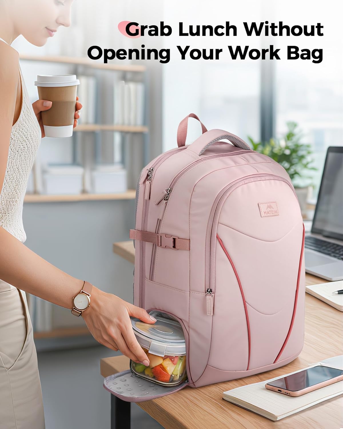 allintitle woman laptop backpack to work HER Work Laptop Backpack for Women