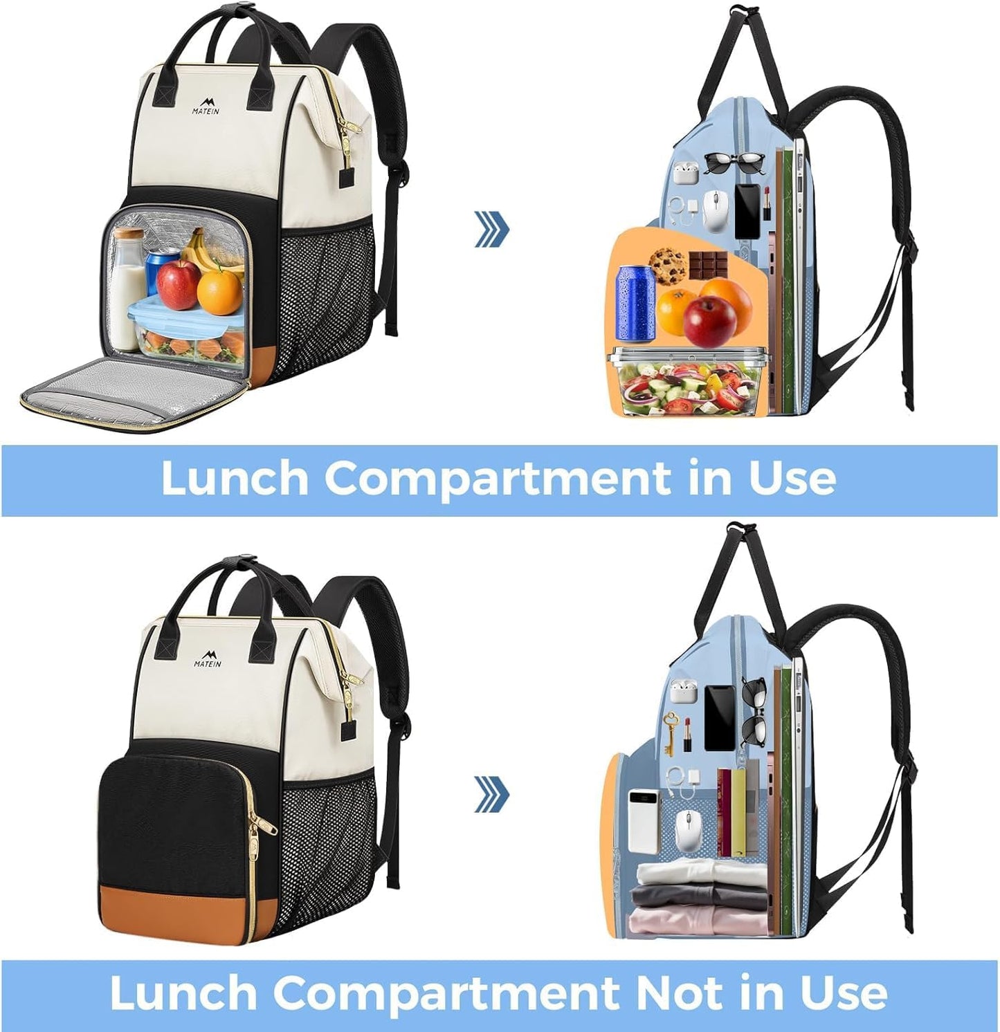 Mochila Matein Lunch para Mujer Hombre