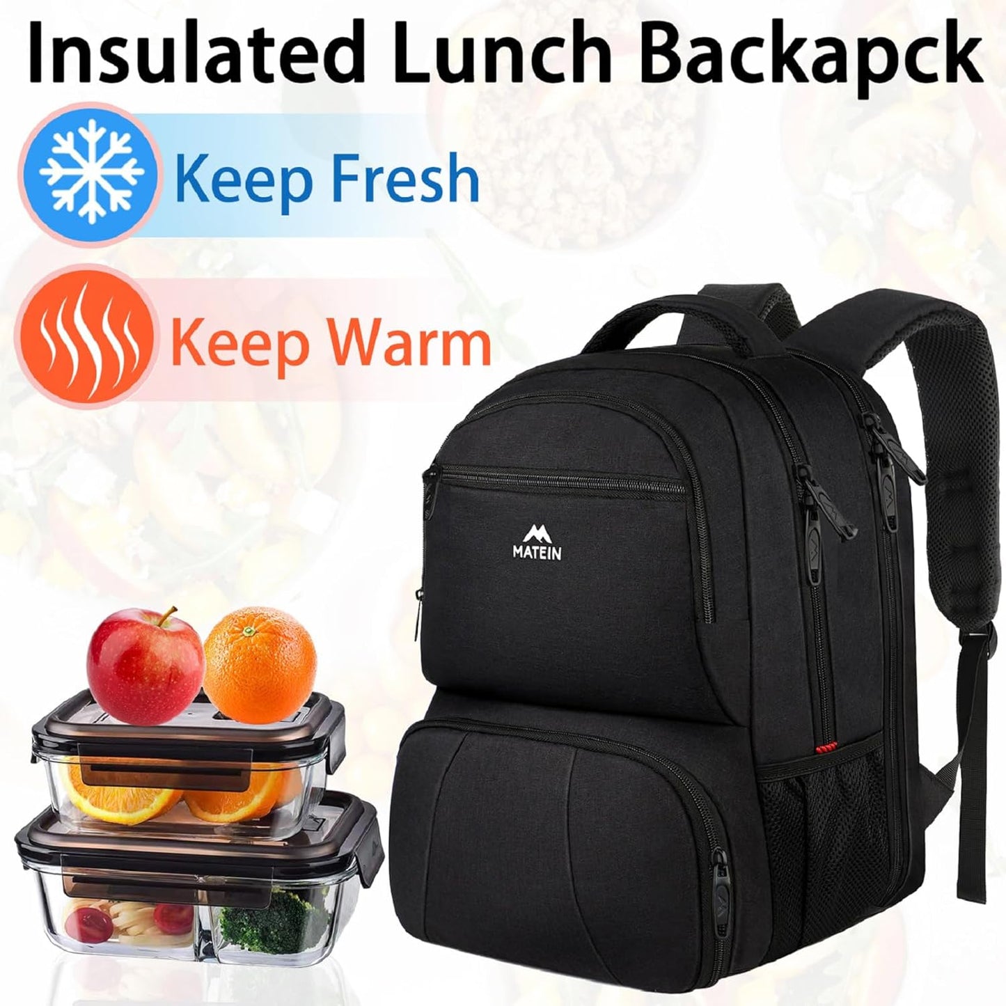 Insulated Cooler Backpack (2 Colors)