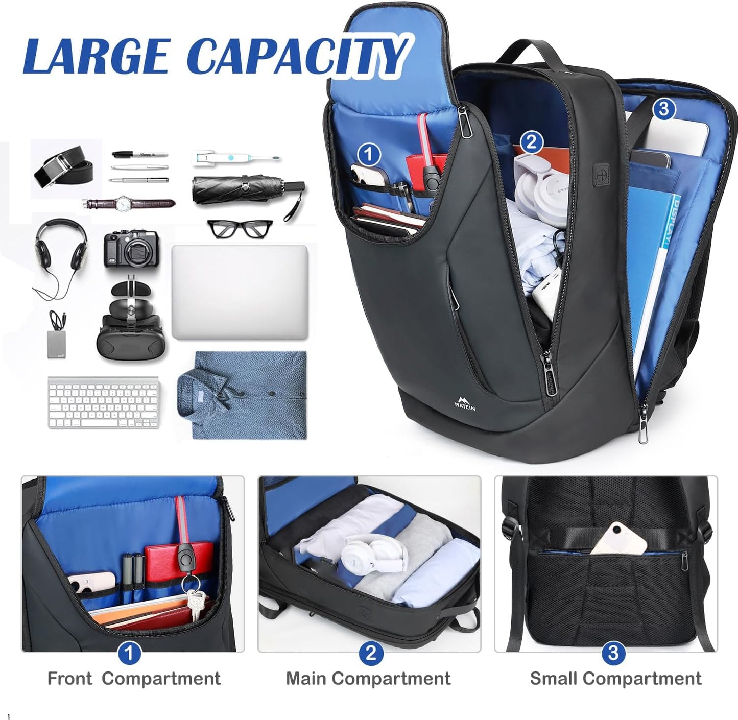 best anti theft waterproof laptop backpack Pacsafe X Anti-Theft Commuter (Fits 13" / 16" Laptop) theft technology HOT ! Anti Theft Best