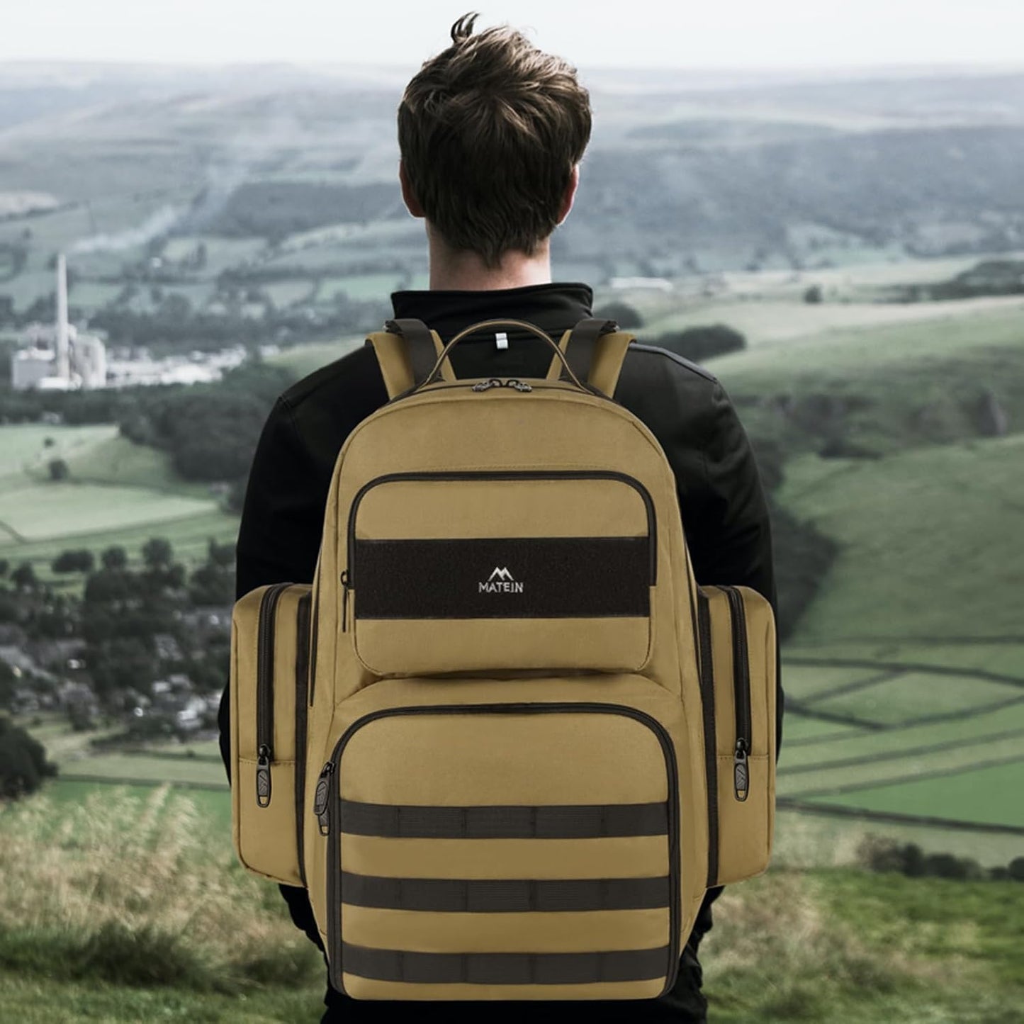 Heavy Duty Backpack with Lunch Box