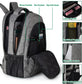 Mochila gris para portátil de 15,6 pulgadas Mlassic