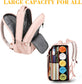Light Pink Mlassic Travel Laptop Backpack