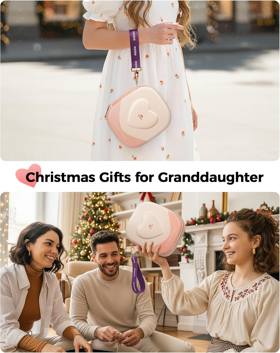 Travel Electronics Organizer for Girls