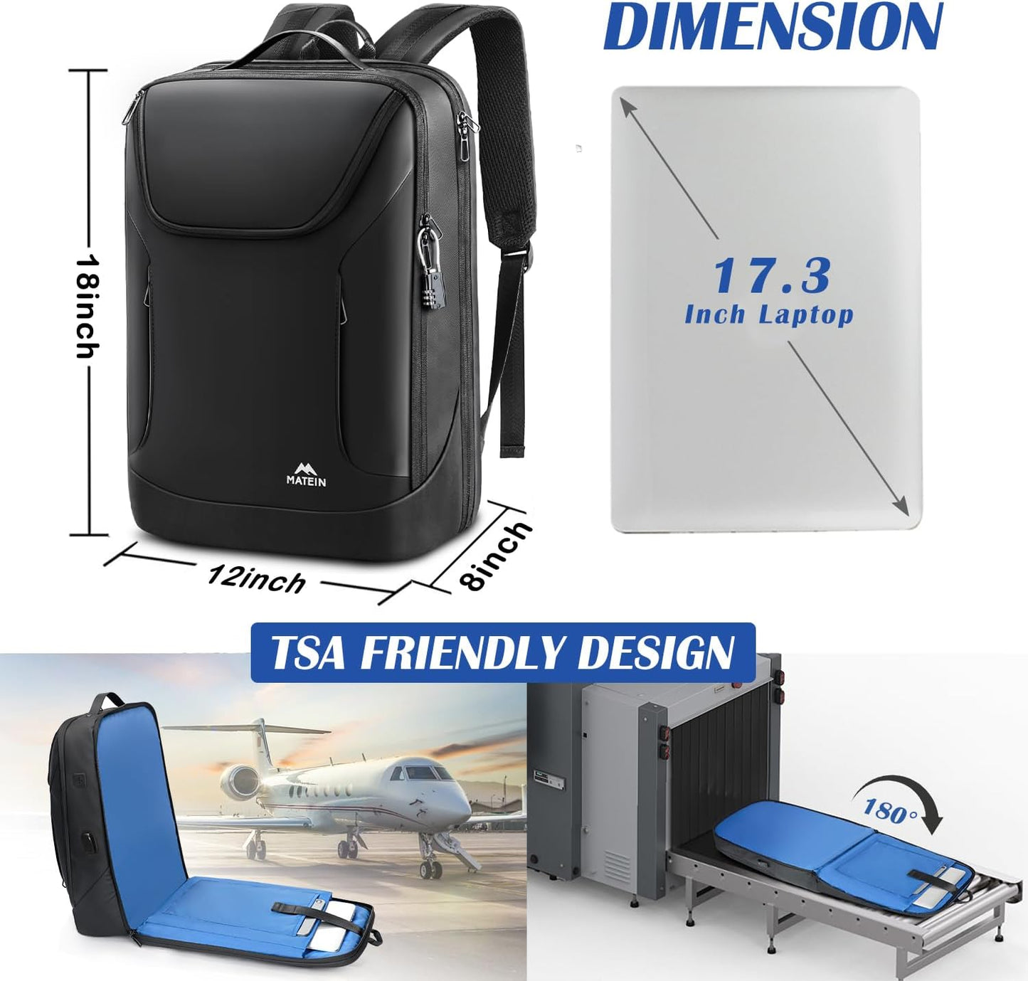 anti theft travel backpack tsa Anti-Theft Travel Backpack