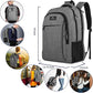 Matein Mlassic Travel Grauer Laptop-Rucksack