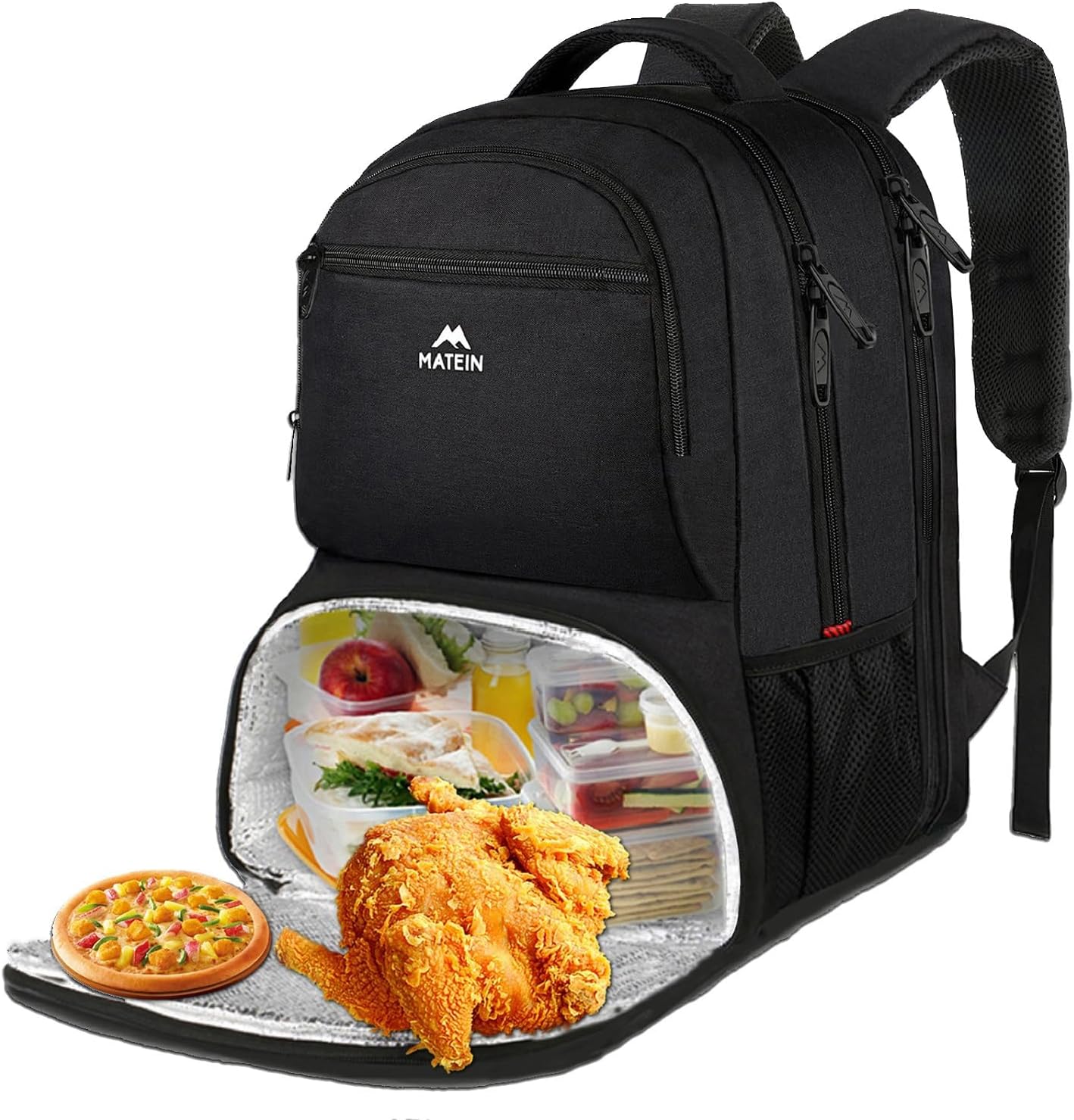 Backpack Lunchbox|Lunch Backpack|Bookbag with Lunch Box