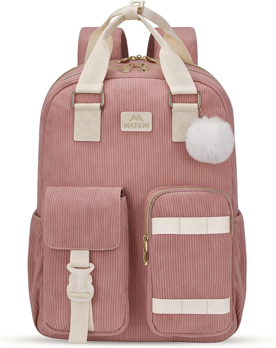Corduroy Laptop Backpack (6 colors)