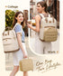 MATEIN Women Lunch Box Laptop Backpack
