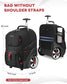 Rolling Bag with Sturdy Wheels