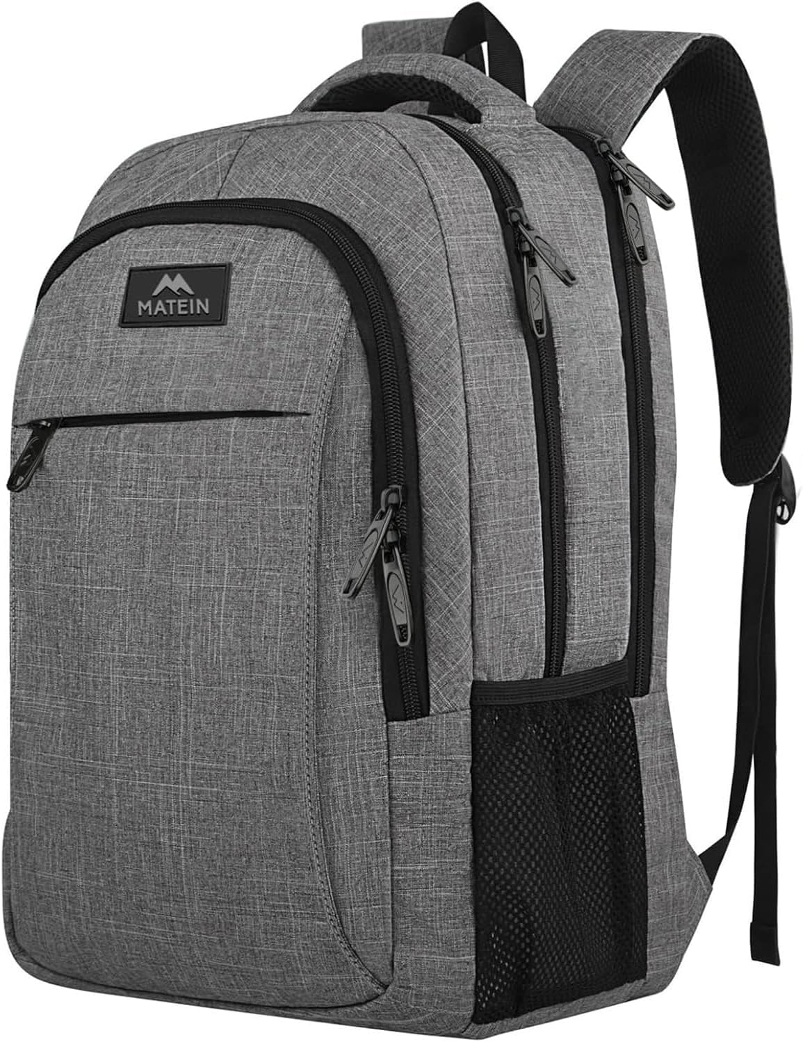 Mochila gris para portátil de 15,6 pulgadas Mlassic