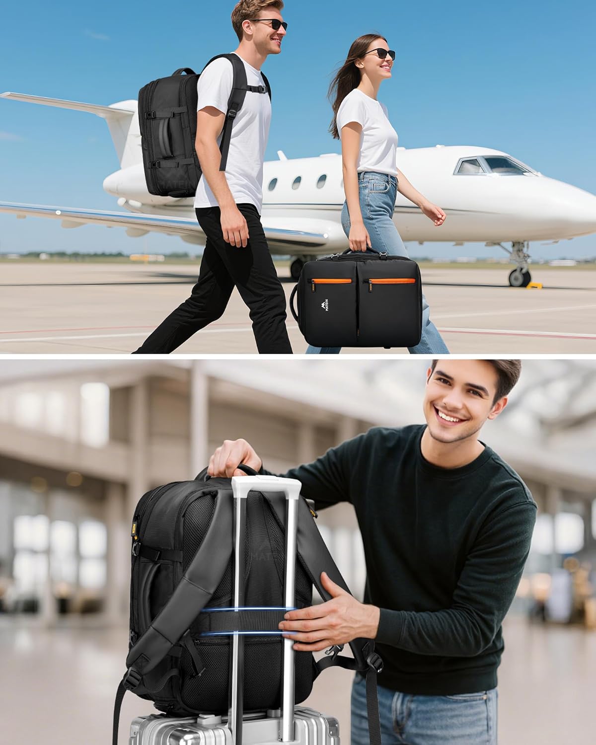 Expandable Carry-on Backpack