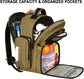 Heavy Duty Backpack with Lunch Box