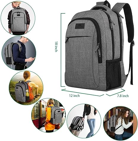 Mlassic Travel Laptop Backpack (19 colors)