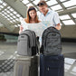 Gray Camo Mlassic Travel Laptop Backpack