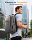 MATEIN Laptop Backpack with Lunch Cooler