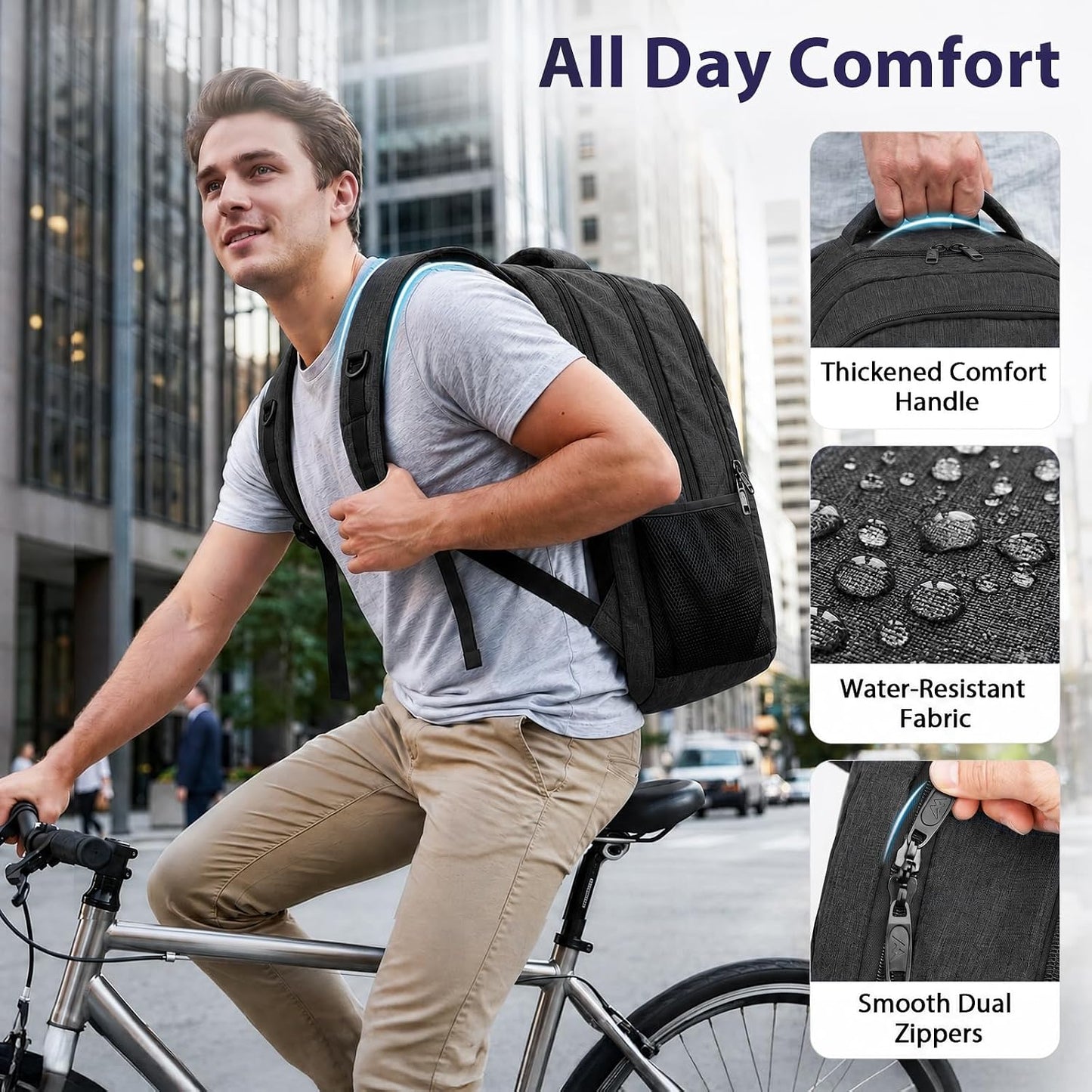 MATEIN Mens 18 Inch Laptop Backpack