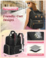 YOREPEK Large Nail Polish Organizer Case Backpack Holds 96 to 100+ Bottles