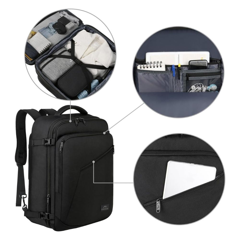 Matein Carry-on Travel Backpack
