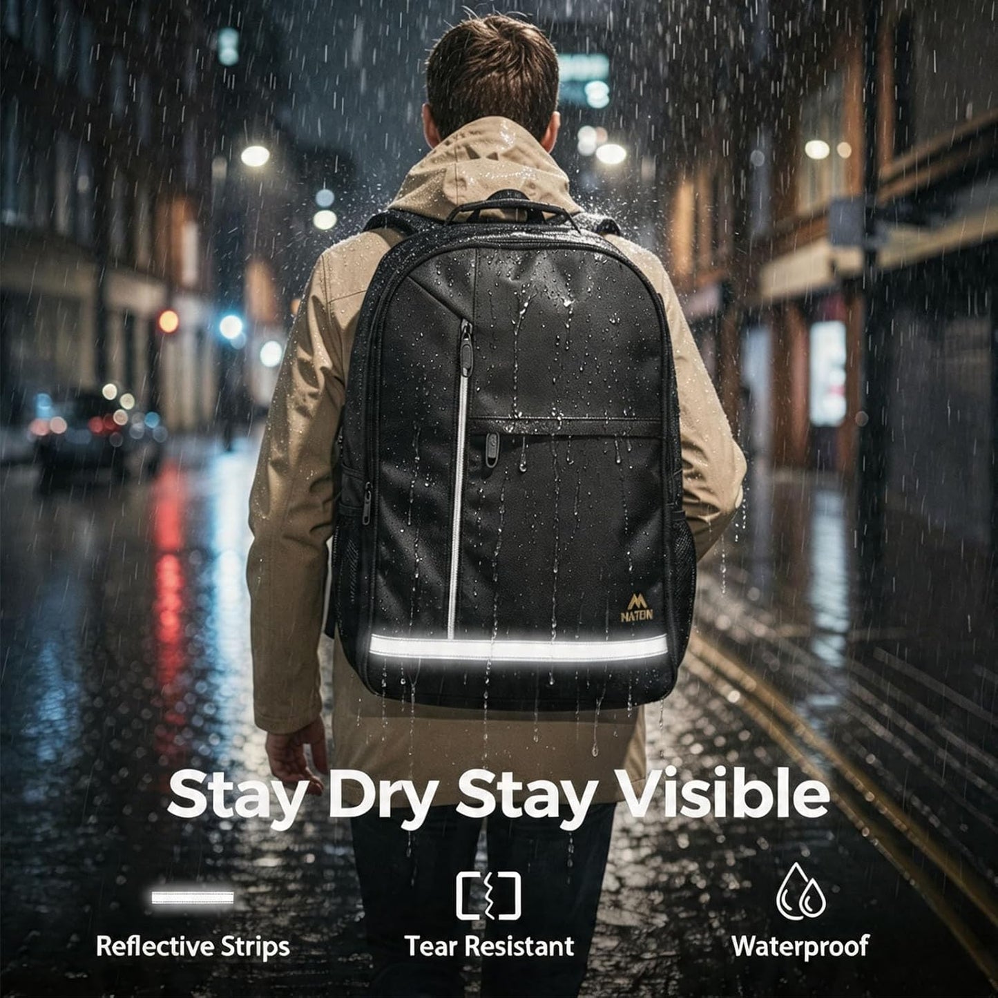 Waterproof Laptop Backpack for Men