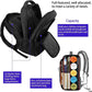 MATEIN Mochila Portatil Hombre Impermeable, Mochila Ordenador Portatil 15.6