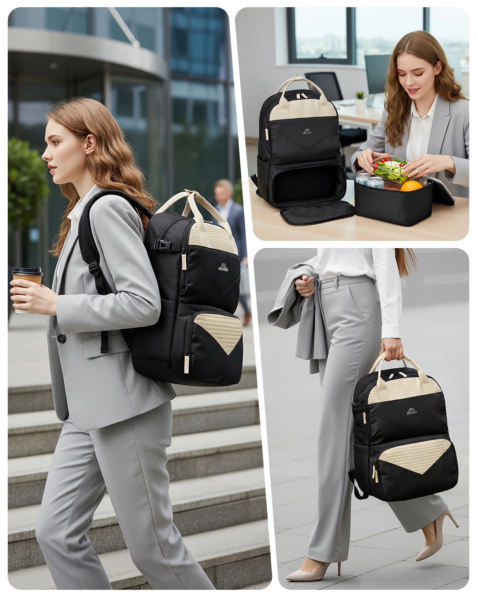 backpack to carry laptop and lunch box CLASSIC Womens Lunch Box Backpack for Work