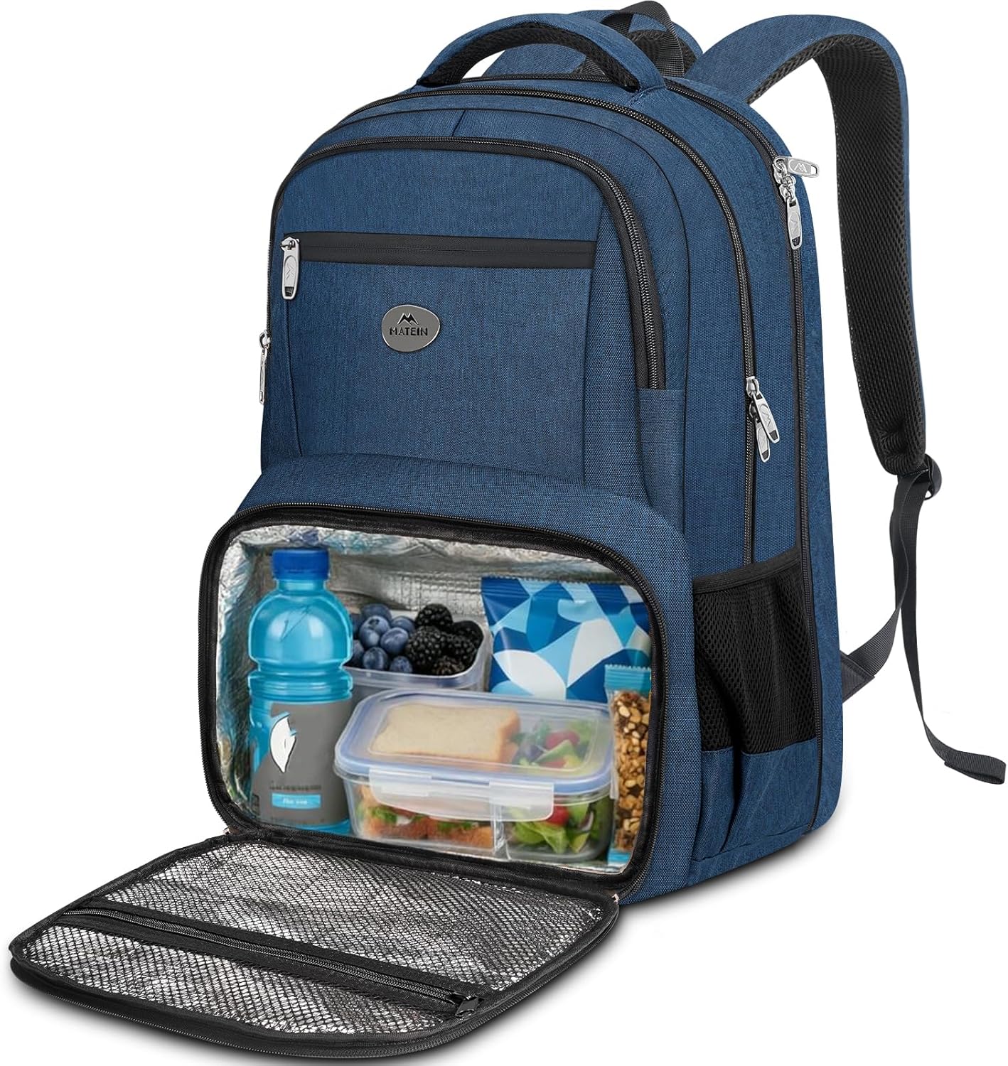 Lunch Backpack (8 colors), 18'' / Blue Lunch Backpack (8 colors), 18'' / Blue