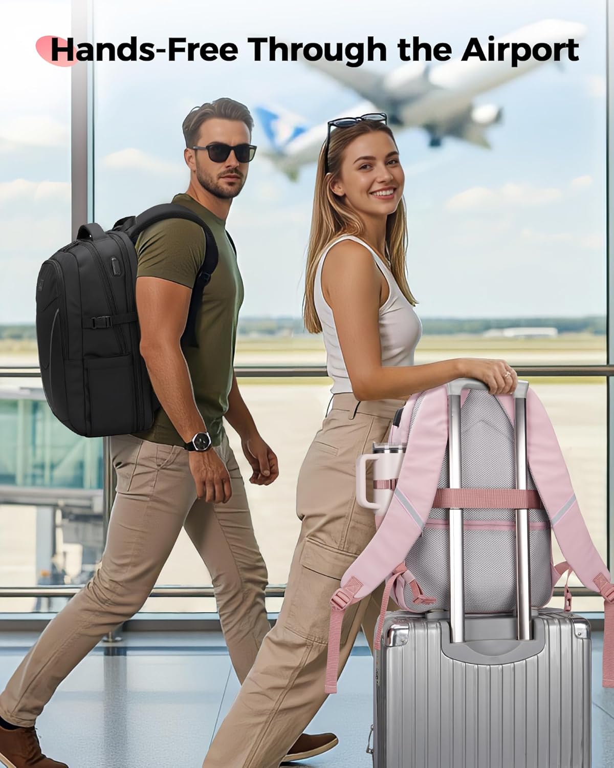 allintitle woman laptop backpack to work HER Work Laptop Backpack for Women