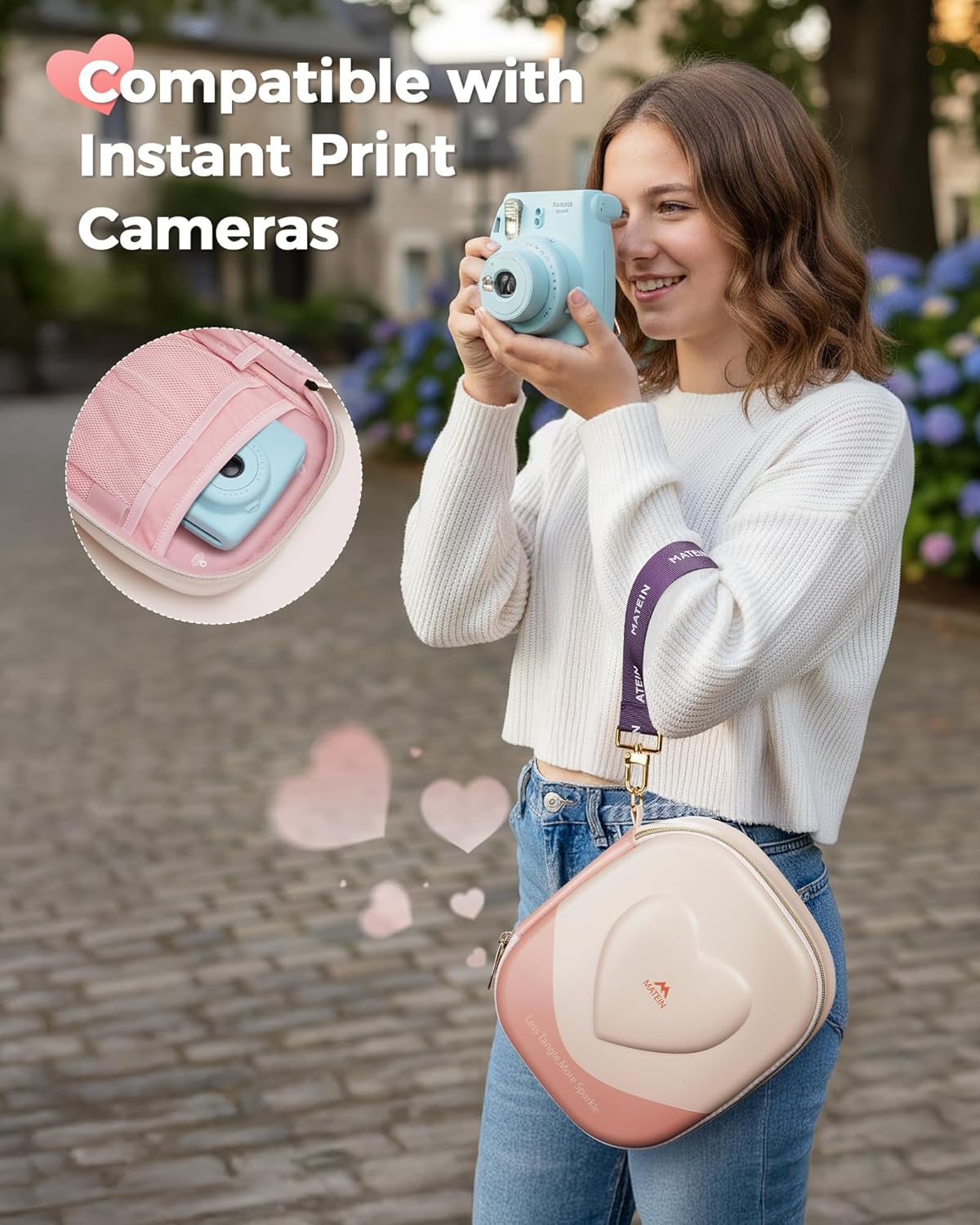 Travel Electronics Organizer for Girls