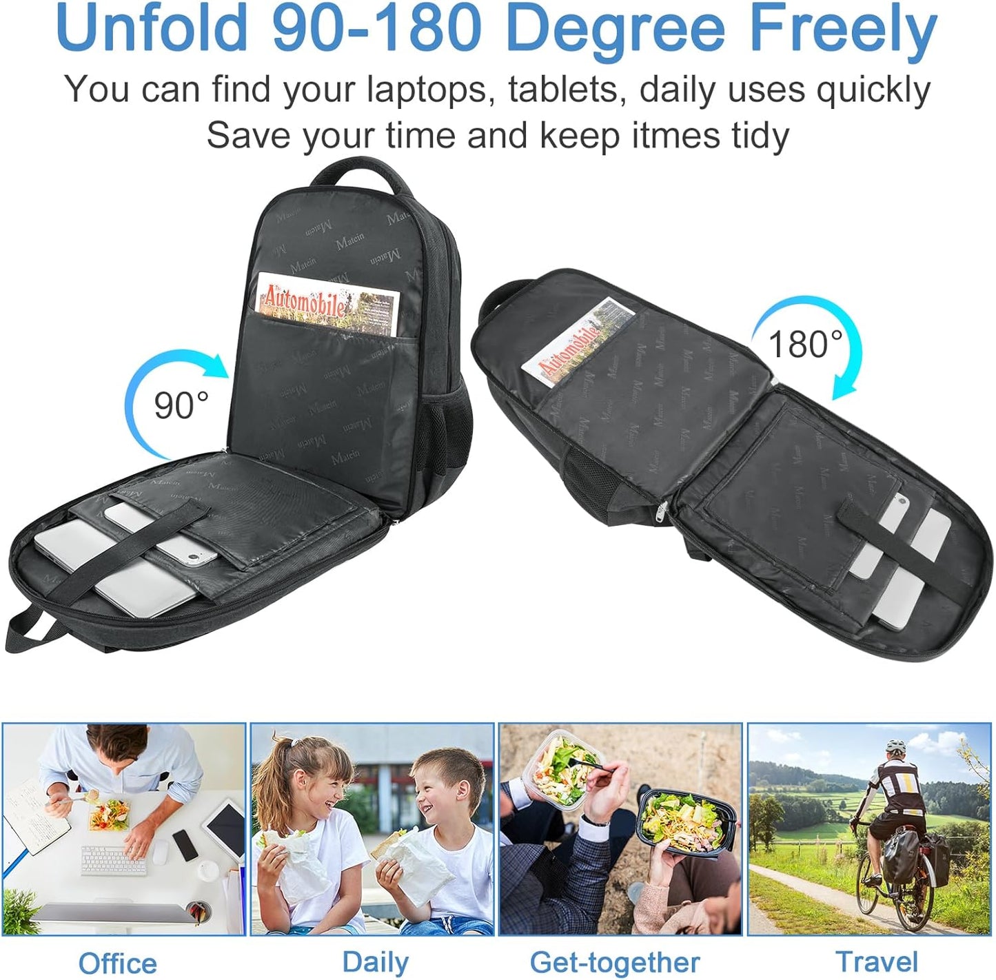 Lunch Backpack (8 colors)