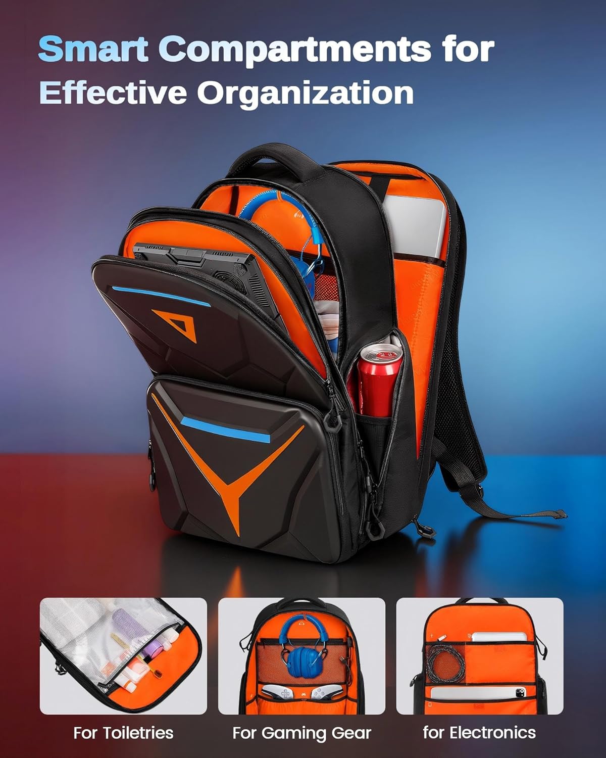Hard Shell Gaming Backpack