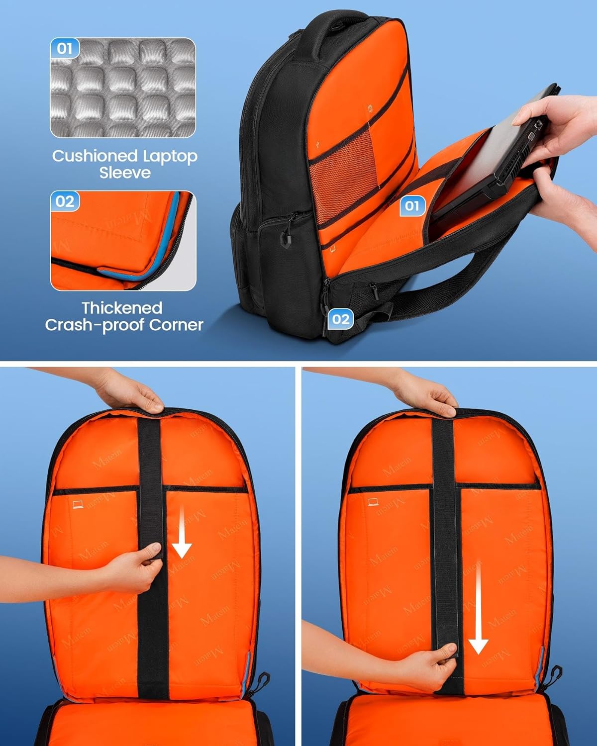 Hard Shell Gaming Backpack