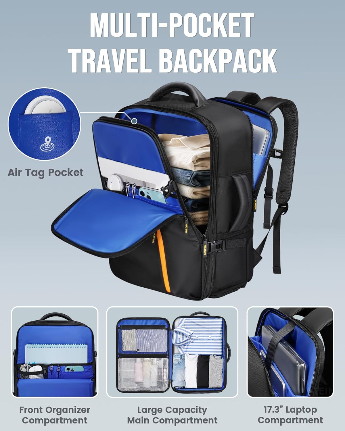 Matein Carry-on Travel Backpack Matein Carry-on Travel Backpack