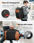 Travel Backpack with USB C Port