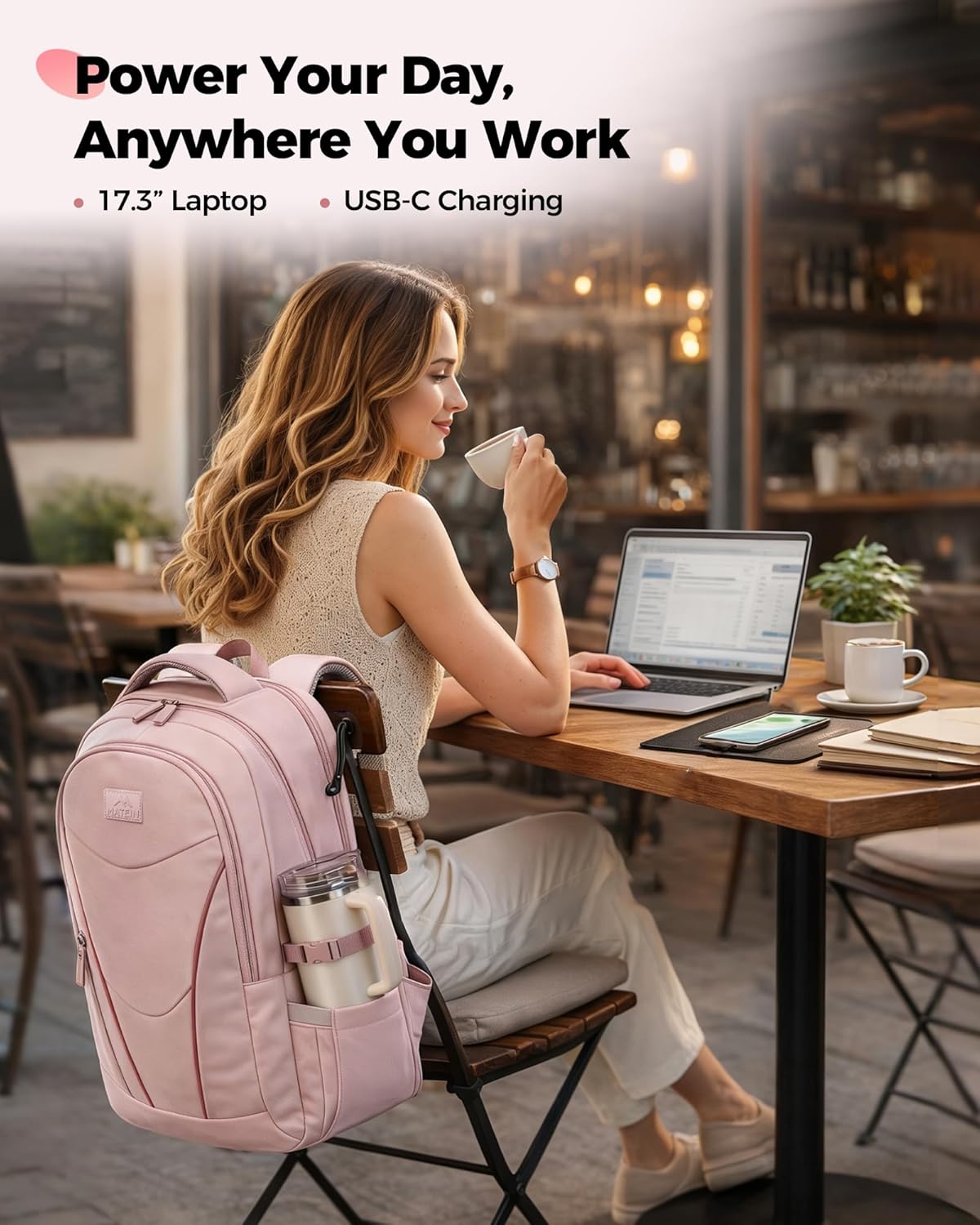 allintitle :woman laptop backpack to work HER Work Laptop Backpack for Women