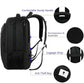 MATEIN Mochila Portatil Hombre Impermeable, Mochila Ordenador Portatil 15.6