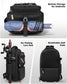 MATEIN Fishing Sling Bag with Phone Pouch