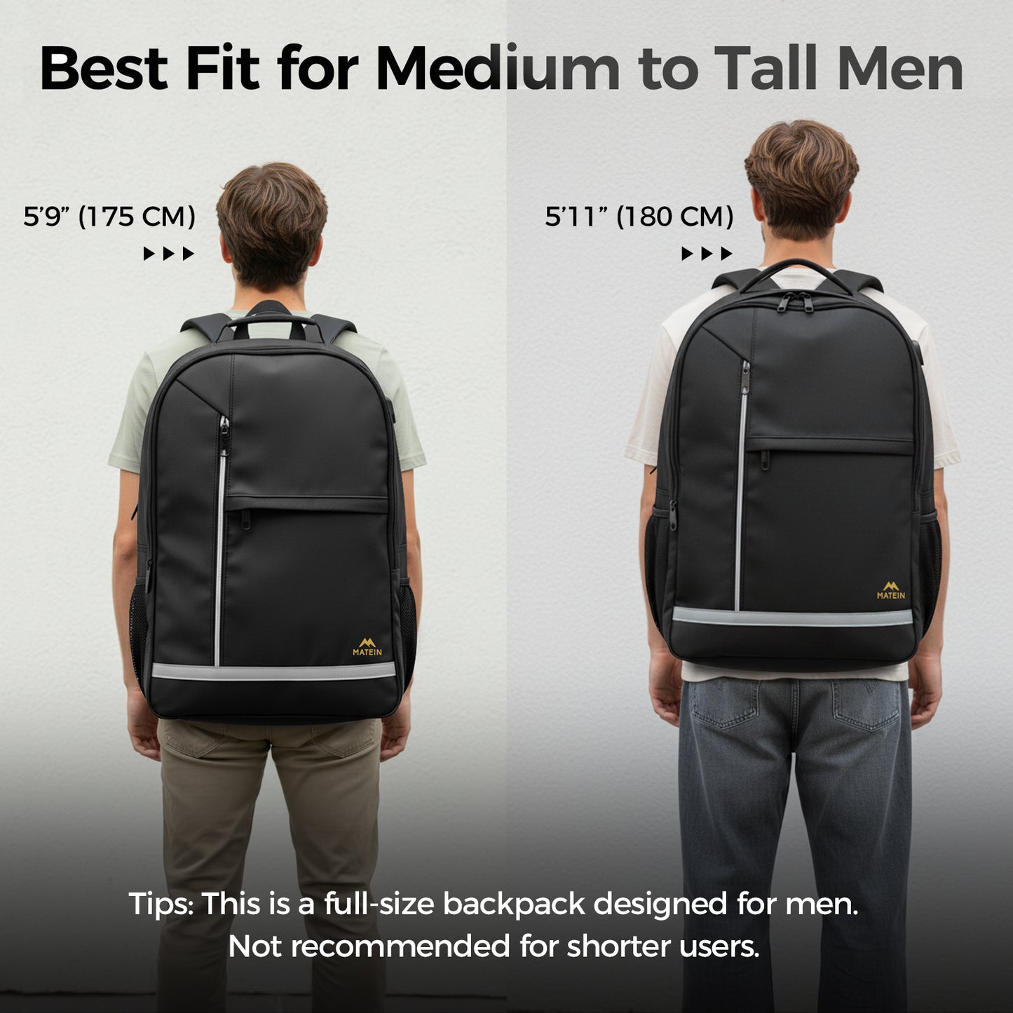 Waterproof Laptop Backpack for Men
