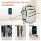 Travel Backpack Cabin Size with Lockable Zipper
