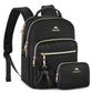 MATEIN 2Pcs Women Waterproof Mini Backpack with USB Port, Black