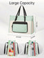 Tote Bag with Lunch Box Compartment, Green