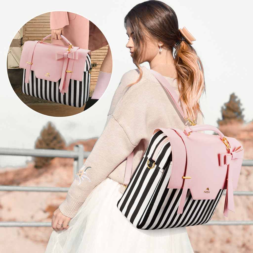 Women Leather Shoulder Bag Multi-pocket Mother Female Zipper Crossbody  Handbags Fashion Exquisite Shopping Bag