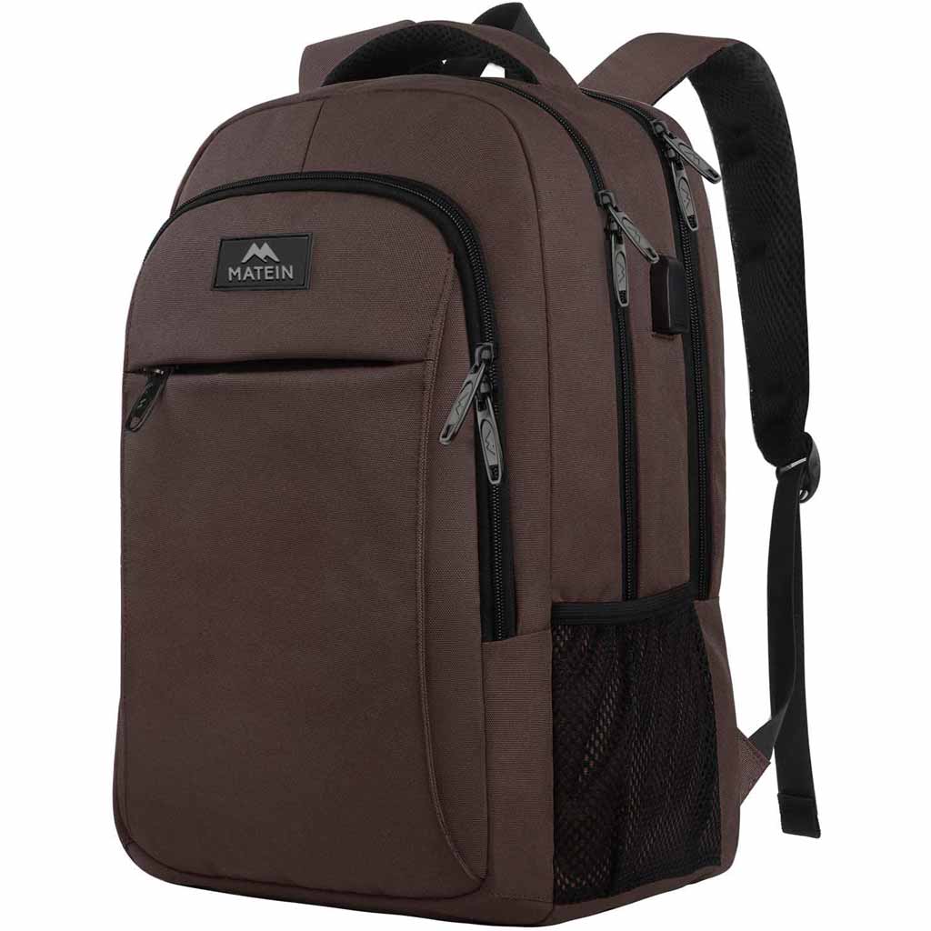Matein Mlassic Travel Laptop Backpack - Matein