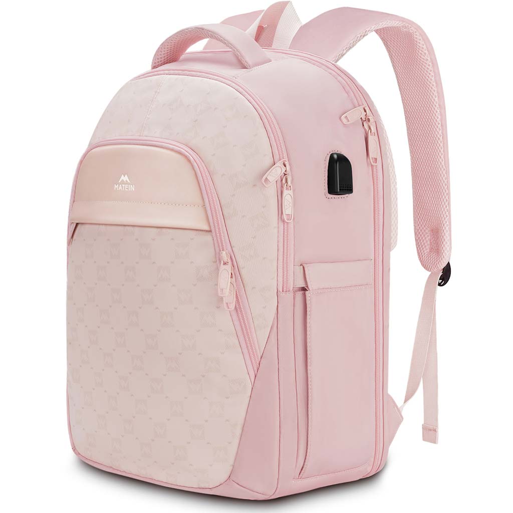MATEIN Pink Backpacks for College Girl
