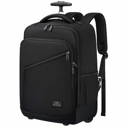 MATEIN Rolling Travel Backpack