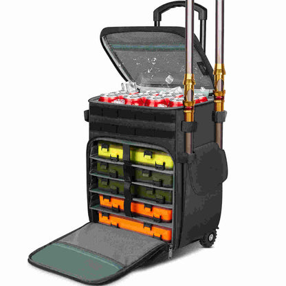 Rolling Tackle Box Backpack Rolling Tackle Box Backpack