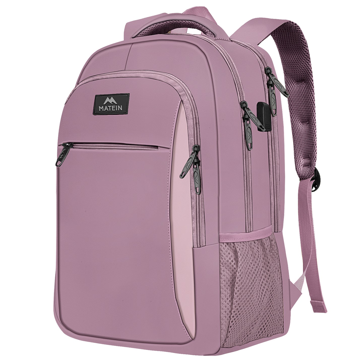 Dark Purple Mlassic Laptop Travel Backpack