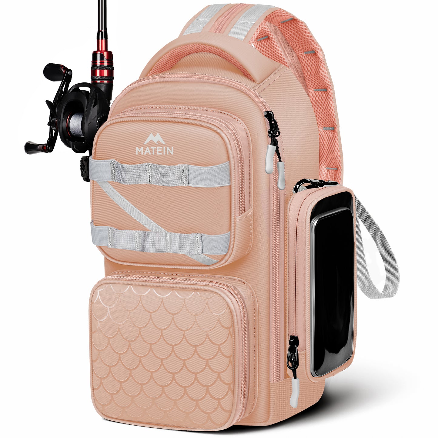 Matein Fishing Tackle Box Mochila con hielera