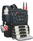 Fishing Backpack with 4 Tackle Boxes