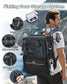 Fishing Backpack with 4 Tackle Boxes